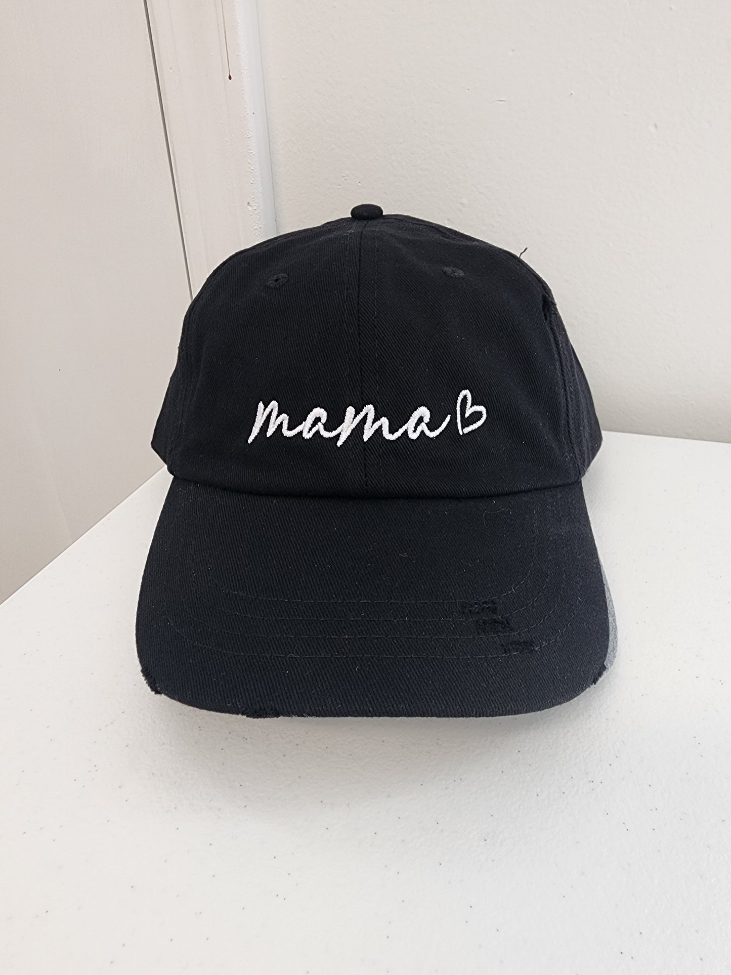 Mama embroidered hat